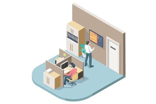 Digital Signage for Workplace Communication